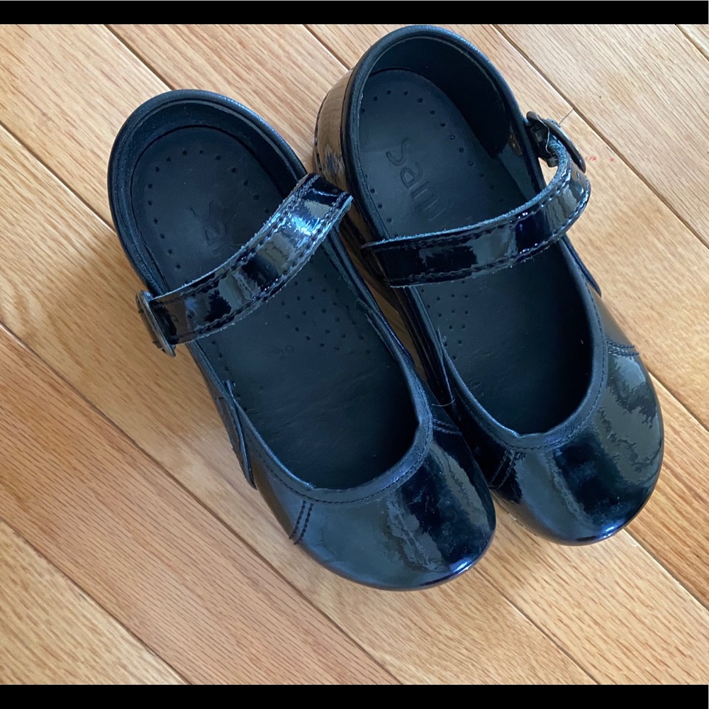 Last Pair!  Sanita Marcelle Clog Mary Jane - Black